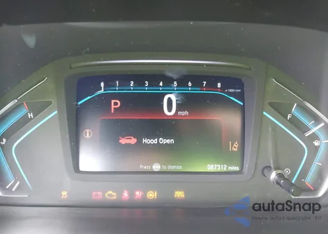 2019 Honda Odyssey Elite z USA, uszkodzony, nr VIN 5FNRL6H98KB062058